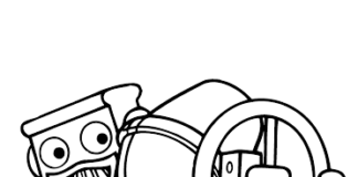 Betoniarka Bob Budowniczy betoniarka bob budowniczy obrazek do drukowania