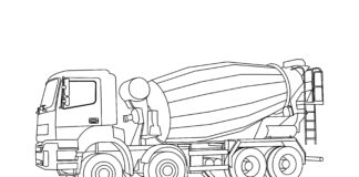 Betoniarka lego gruszka betoniarka lego obrazek do drukowania