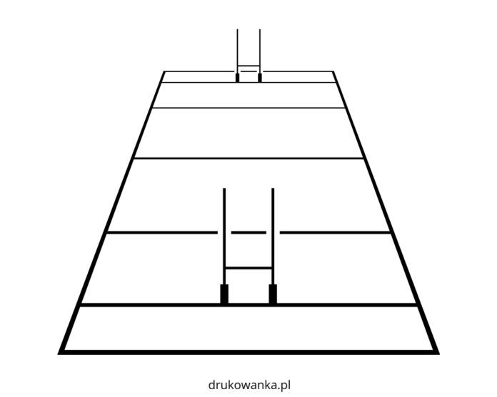 boisko do rugby kolorowanka do drukowania