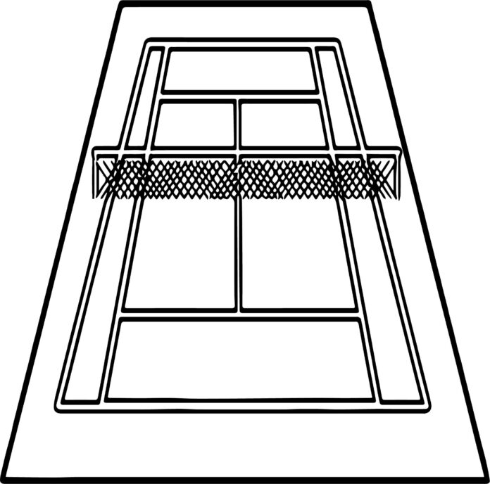 boisko do tenisa ziemnego kolorowanka do drukowania