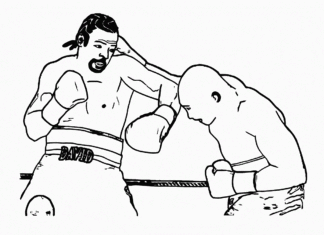 Bokserzy bokserzy kolorowanka do drukowania