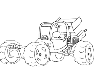 buggy dla dzieci kolorowanka do drukowania