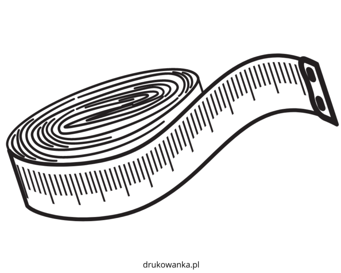 Centymetr obrazek do drukowania