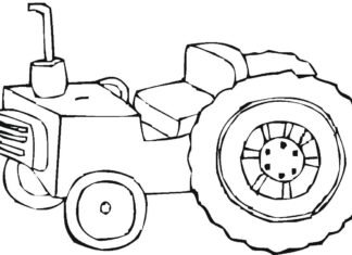 Ciągnik dla dzieci ciągnik dla dzieci kolorowanka do drukowania