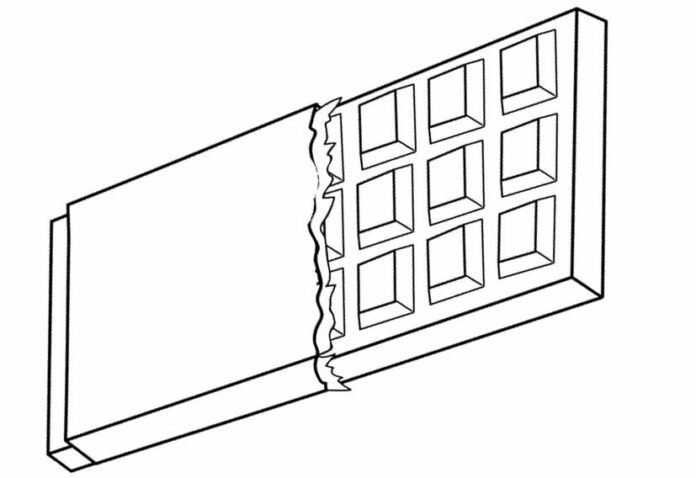 czekolada mleczna kolorowanka do druku