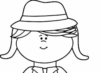 Detektyw detektyw kolorowanka do drukowania