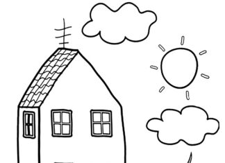 Dom peppy dom peppy kolorowanka do drukowania