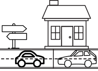 Dom przy ulicy dom przy ulicy kolorowanka do drukowania