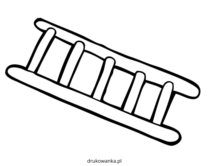 Drabina obrazek do drukowania