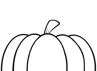 Dynia rysunek dynia rysunek kolorowanka do drukowania