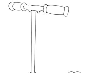 Hulajnoga dla dzieci hulajnoga dla dzieci kolorowanka do drukowania