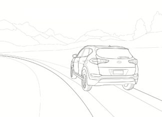 hyundai ix35 kolorowanka do drukowania