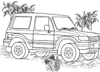 hyundai suv kolorowanka do drukowania