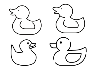 Kaczuszka do kąpieli kaczuszka do kąpieli kolorowanka do drukowania