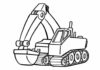 koparka jcb kolorowanka do drukowania