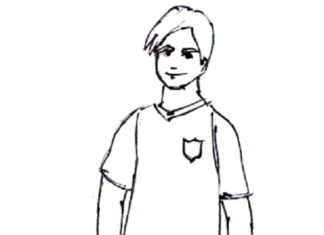 Koszulka piłkarska obrazek do drukowania