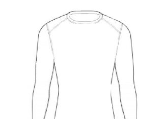 Koszulka z długim rękawem obrazek do drukowania