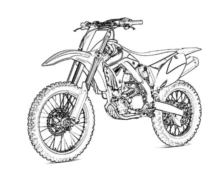 kros kawasaki kolorowanka do drukowania