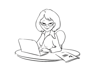 księgowa kolorowanka do drukowania