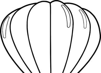 Latający balon Latający balon kolorowanka do drukowania