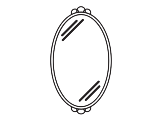 lustro kolorowanka do drukowania