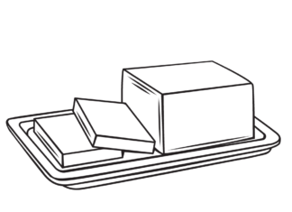 masło kolorowanka do drukowania