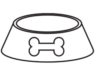 miska dla psa kolorowanka do drukowania