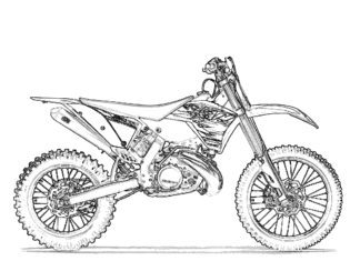 Motocross dla dzieci motocross dla dzieci kolorowanka do drukowania