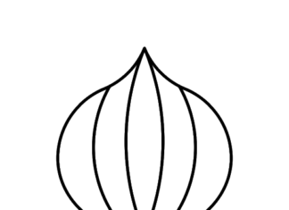 obrana cebula kolorowanka do drukowania