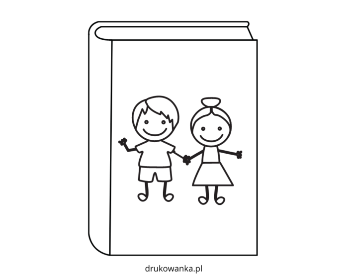 okładka książki - lektura szkolna kolorowanka do drukowania