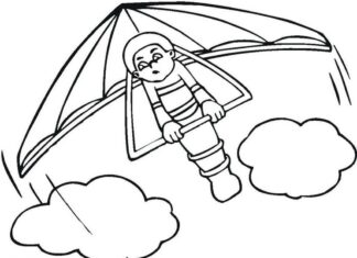 Parolotnia parolotnia kolorowanka do drukowania