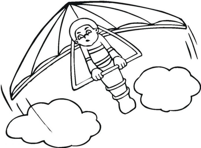 parolotnia kolorowanka do drukowania