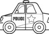 policja dla dzieci kolorowanka do drukowania