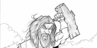 Postać Hobbit postać hobbit kolorowanka do drukowania