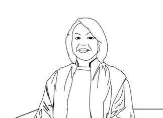 Prawnik prawnik kolorowanka do drukowania