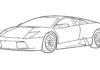 Rysunek lamborghini rysunek lamborghini kolorowanka do drukowania