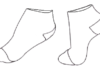 Skarpetki stopki Skarpetki stopki obrazek do drukowania