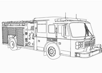 Specjalistyczny wóz strażaków specjalistyczny wóz strażaków kolorowanka do drukowania