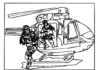 Swat i helikopter swat i helikopter kolorowanka do drukowania
