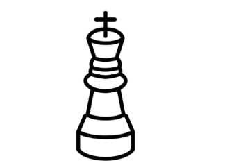 Szachy król szachy król kolorowanka do drukowania