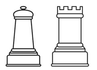 Szachy pionki szachy pionki kolorowanka do drukowania