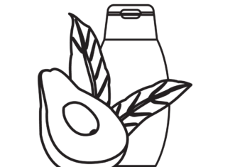 szampon do włosów kolorowanka do drukowania