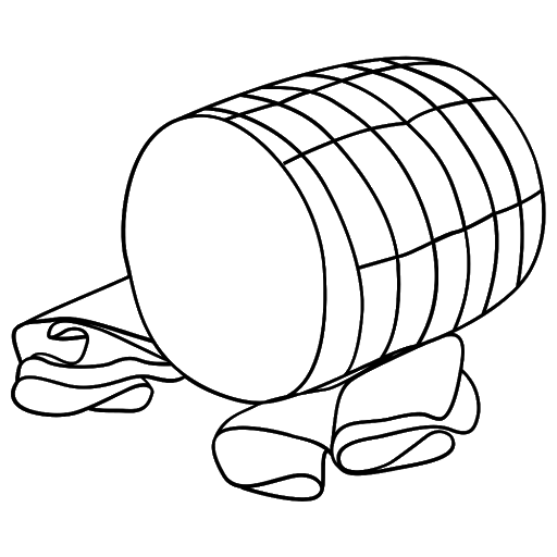 szynka na kanapki kolorowanka do drukowania