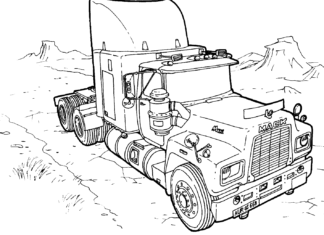 Tir dla dzieci tir dla dzieci kolorowanka do drukowania