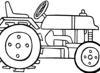 Traktor bez kabiny traktor bez kabiny kolorowanka do drukowania