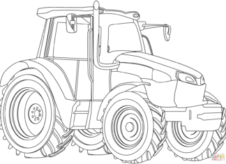 Traktor case traktor case kolorowanka do drukowania