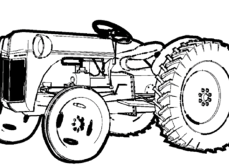 Traktor jak Ursus traktor jak ursus kolorowanka do drukowania