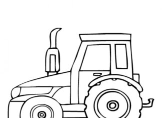 Traktor rolniczy traktor rolniczy kolorowanka do drukowania