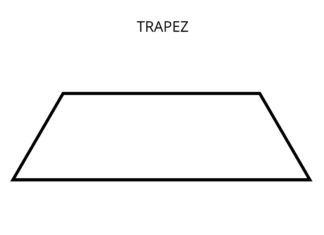 trapez kolorowanka do drukowania