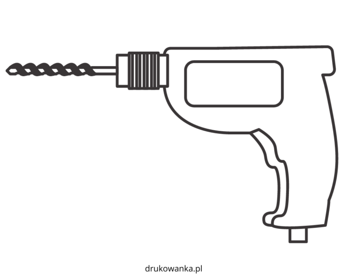 Wiertarka obrazek do drukowania